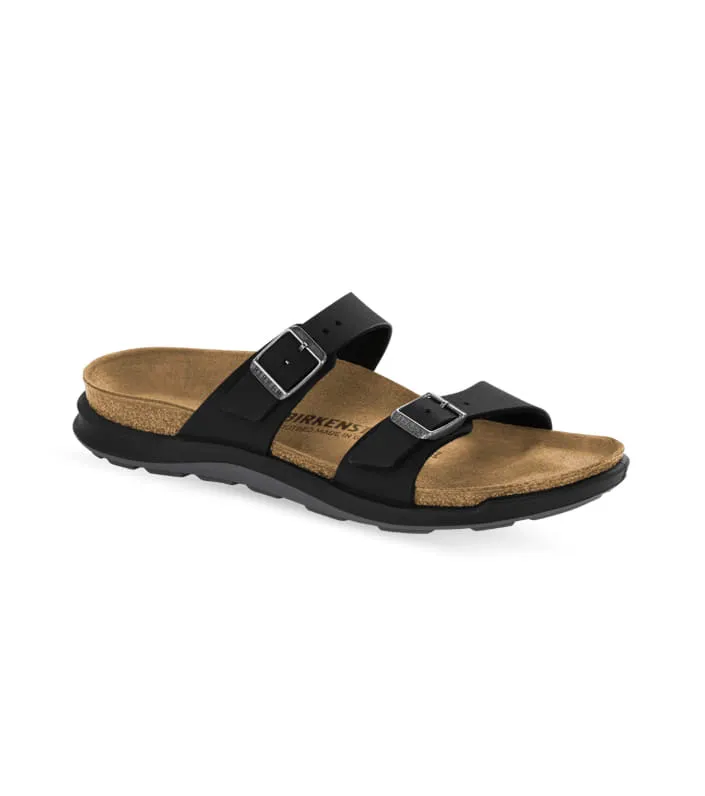 birkenstock sierra birko flor nubuk (narrow) unisex black