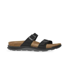 birkenstock sierra birko flor nubuk (narrow) unisex black