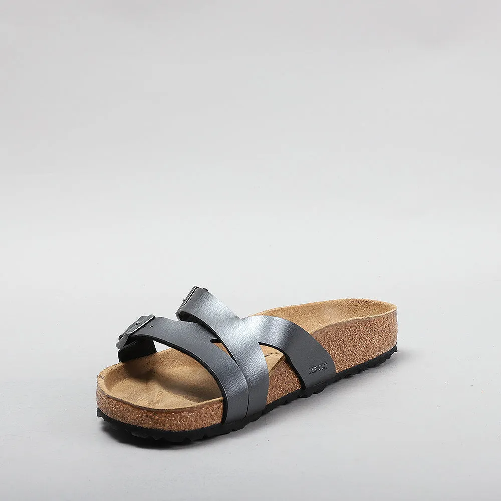 BIRKENSTOCK YAO 1023411 BF METALLIC BLACK