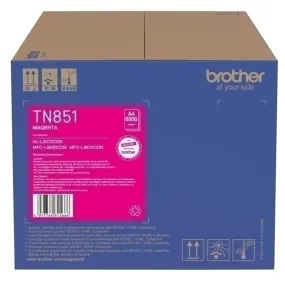 Brother TN851 Toner Ink Cartridge Magenta Original Genuine TN-851M