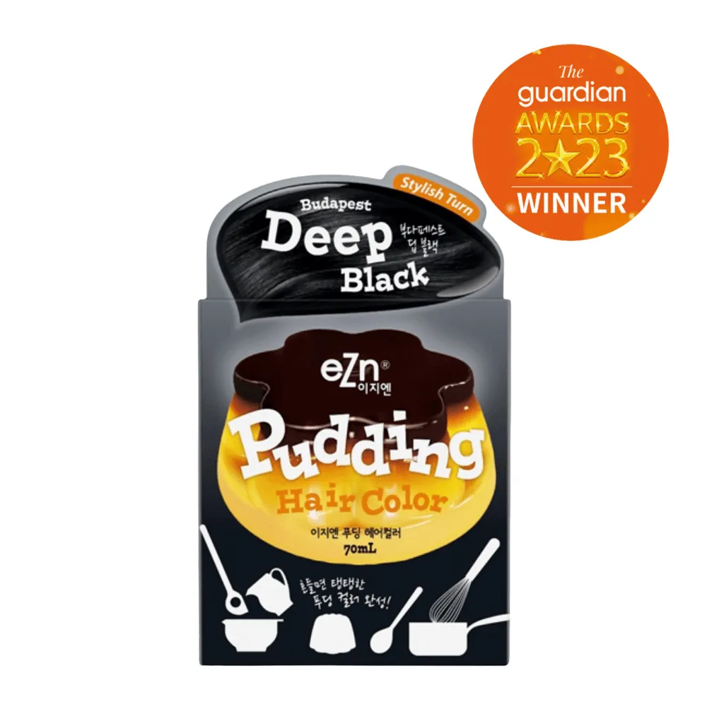 Budapest Deep Black - eZn Pudding Hair Colour