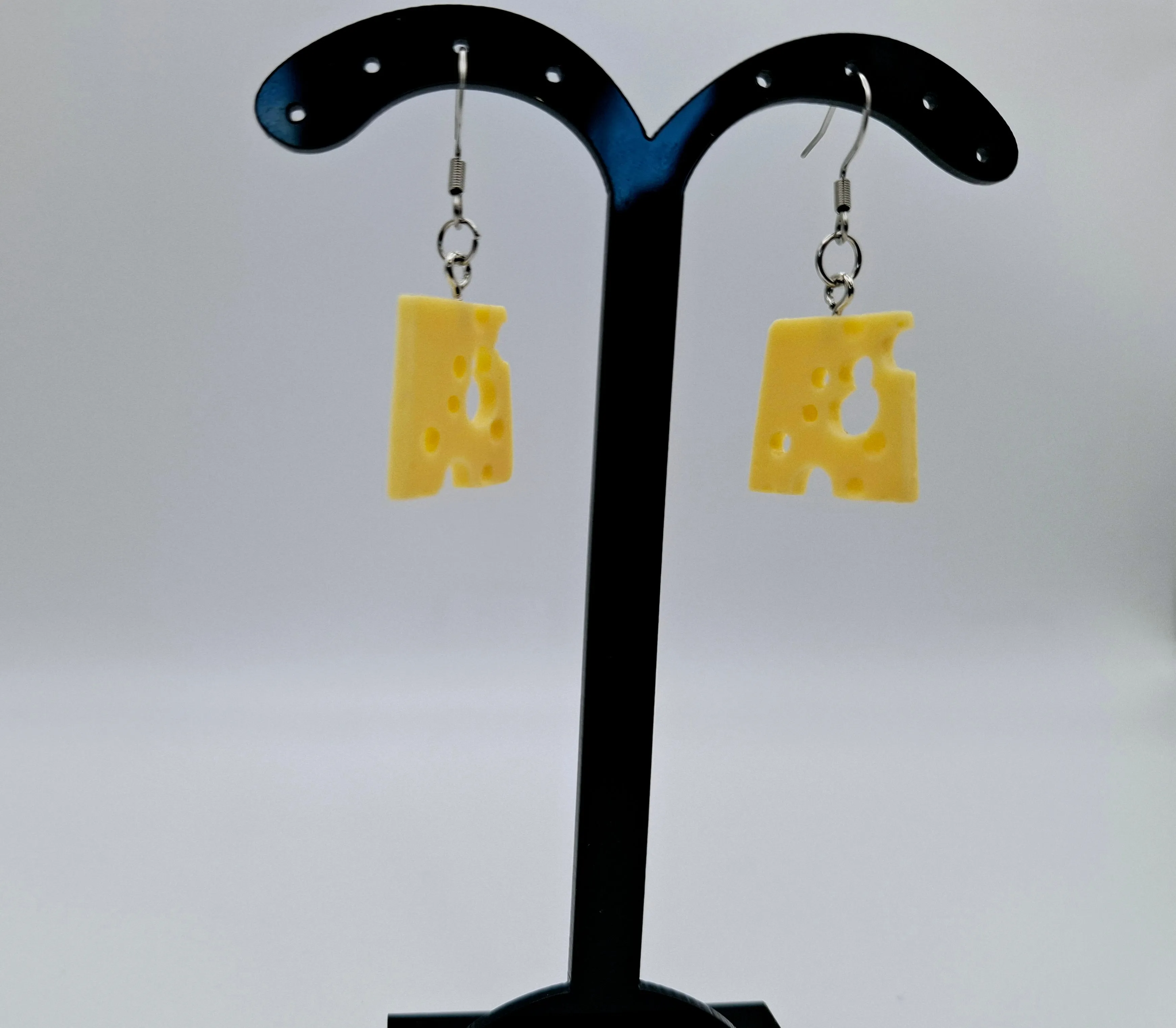 Cheese Earrings