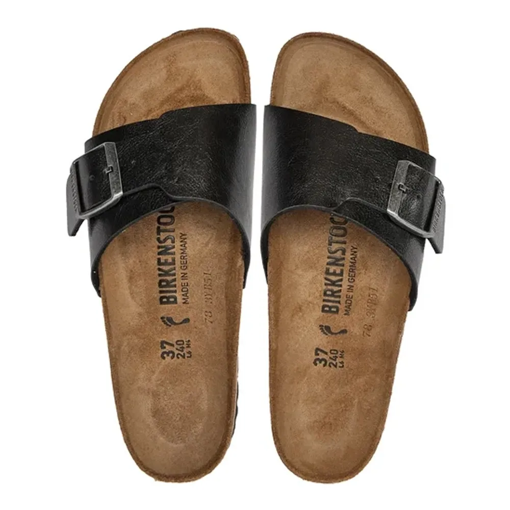 CIABATTE BIRKENSTOCK DONNA CATALINA GRACEFUL  LICORICE BIRKOFLOR 1026617