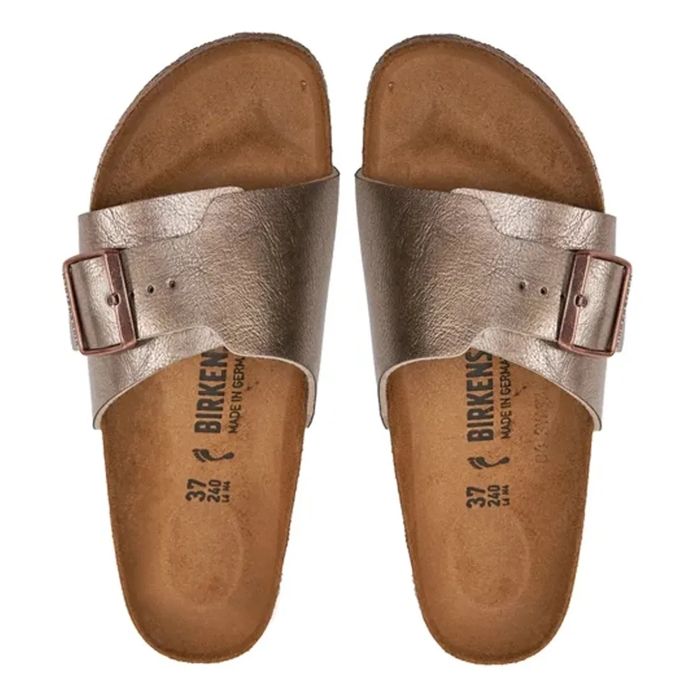 CIABATTE BIRKENSTOCK DONNA CATALINA GRACEFUL TAUPE BIRKOFLOR 1026622