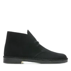 Clarks Desert Boot - Black Suede