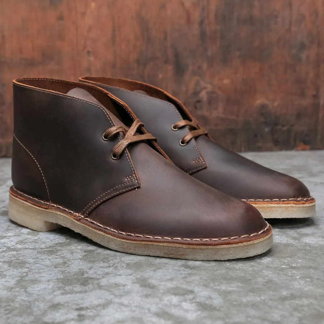 Clarks Men Desert Boot Beeswax (brown)