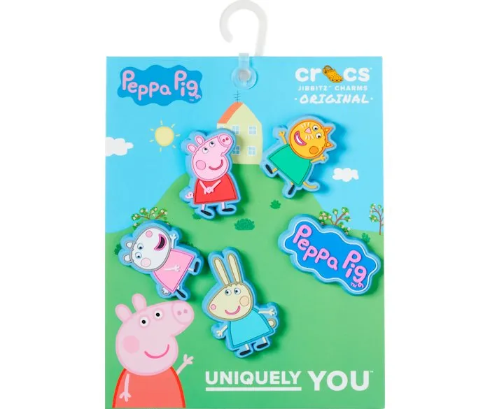 Crocs Jibbitz Peppa Pig 5 Pack Charms