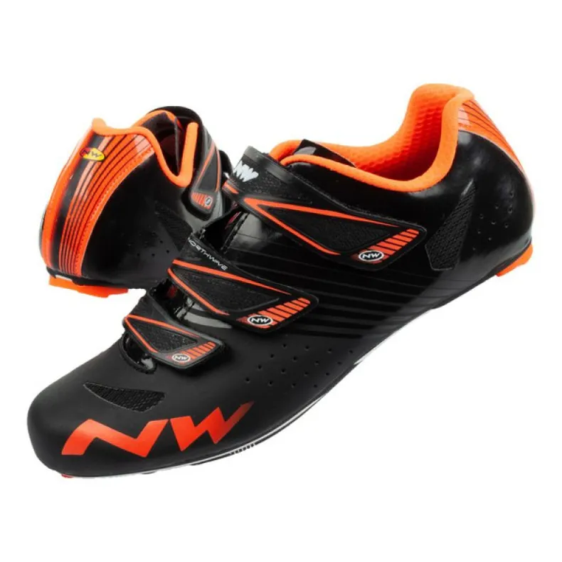 Cycling shoes Northwave Torpedo 3S M 80141004 06 black orange