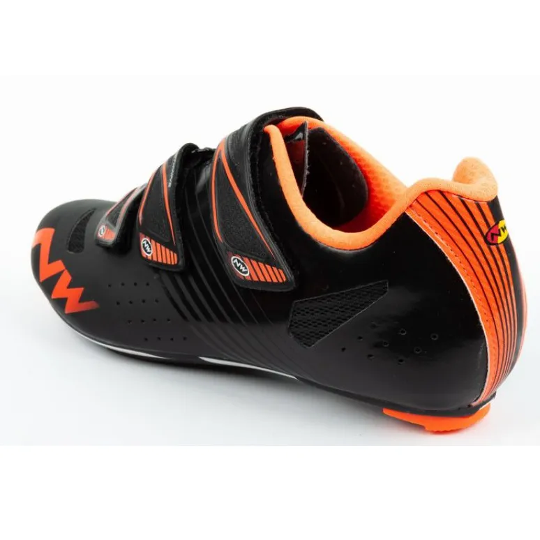 Cycling shoes Northwave Torpedo 3S M 80141004 06 black orange