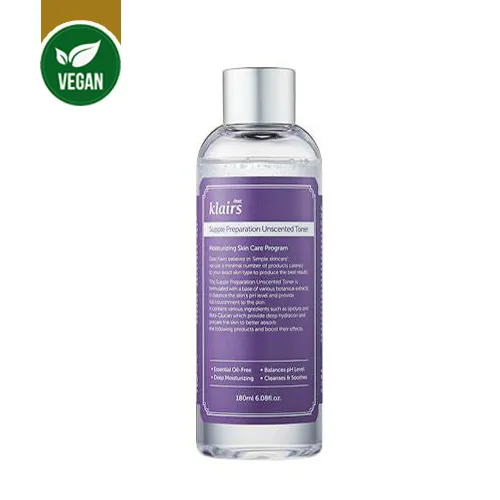 Dear Klairs Supple Preparation Unscented Vegan Toner