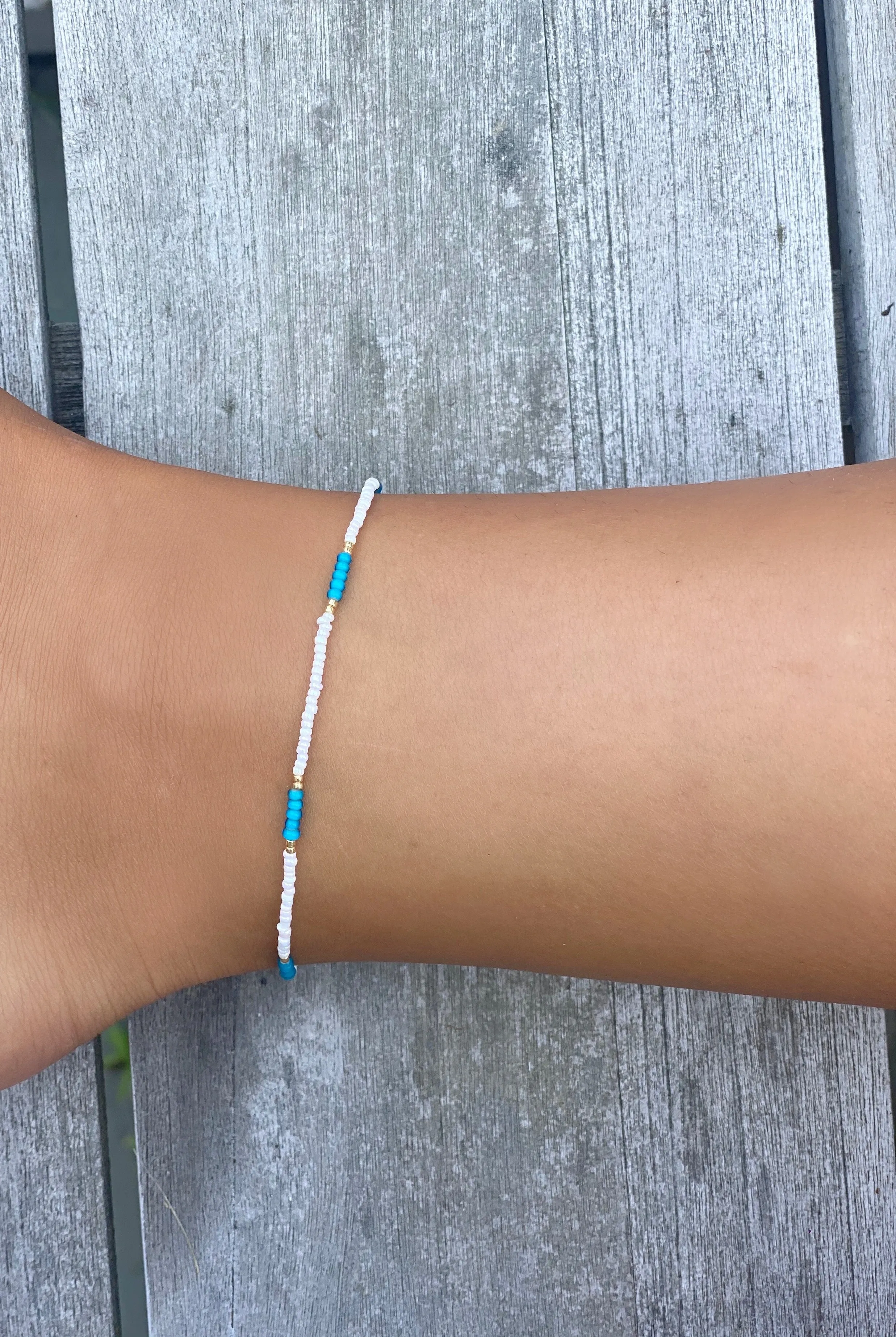 DESERT SKY Beaded Anklet