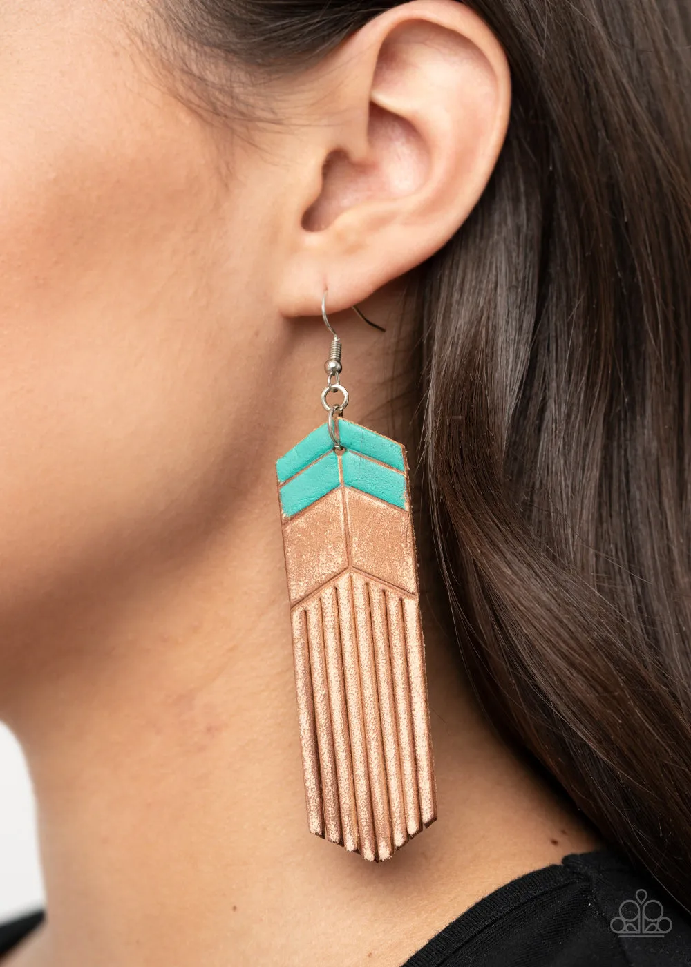 Desert Trails Blue-Earrings