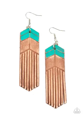 Desert Trails Blue-Earrings