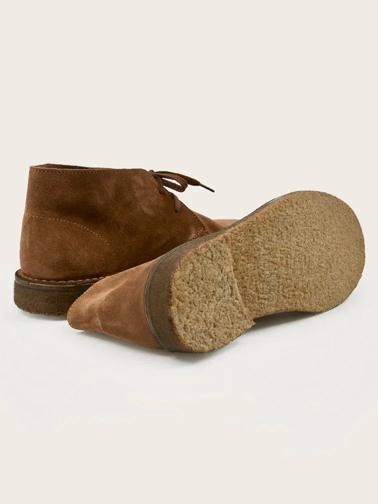 Drake's Clifford Desert Boot Tobacco Suede