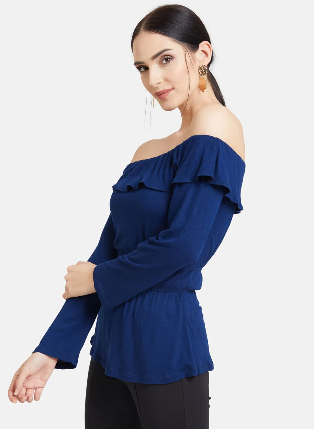 Elastic Frill Top