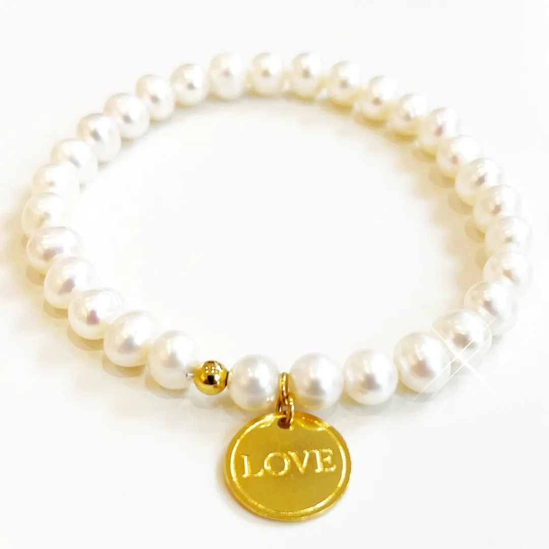 Elastic Pearl Bracelet