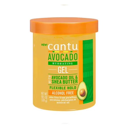 Gel coiffant hydratant à l'avocat de Cantu