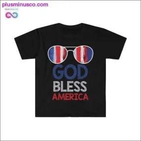 God Bless America Sunglasses Designed T-shirt