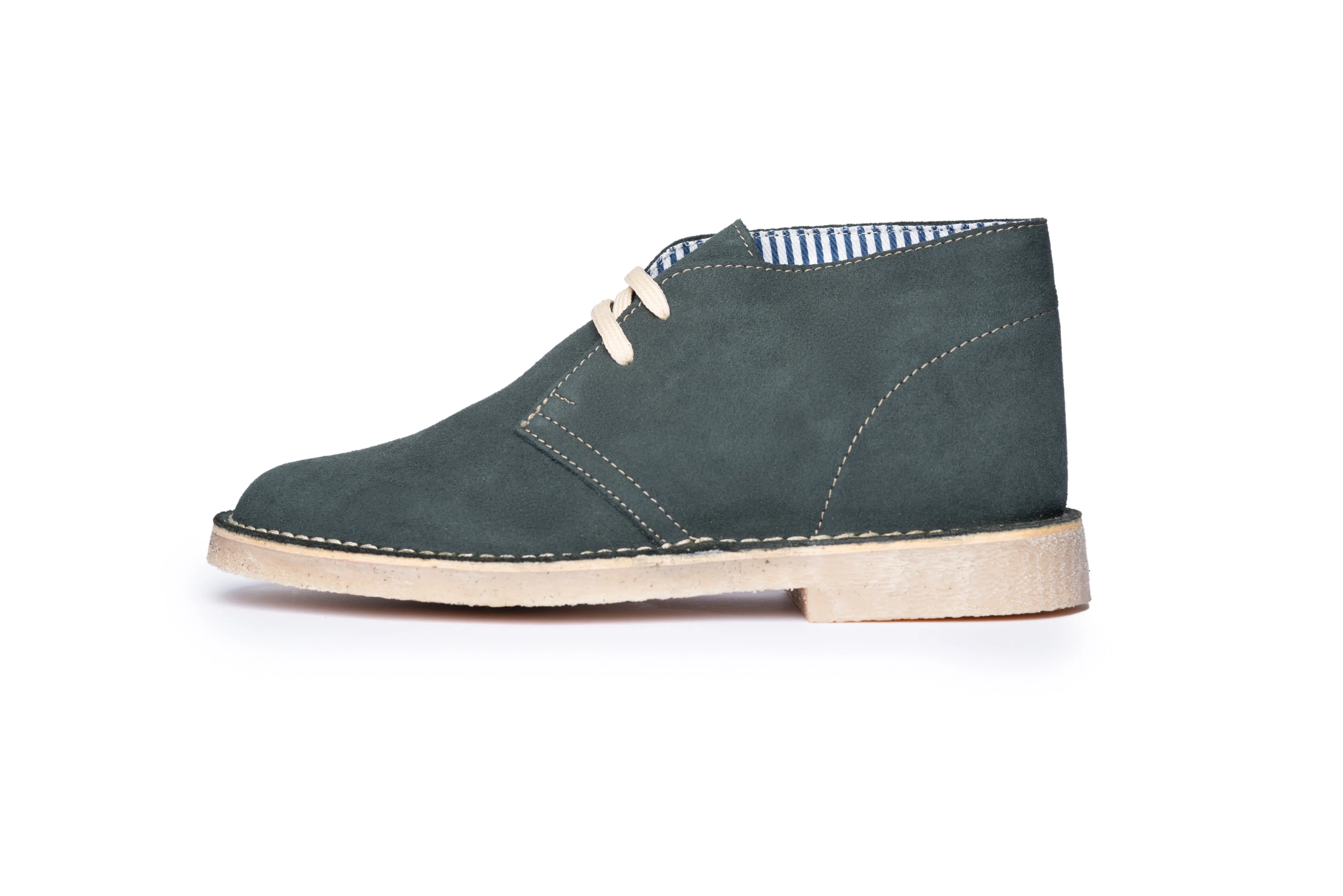 Green Suede Desert Boot