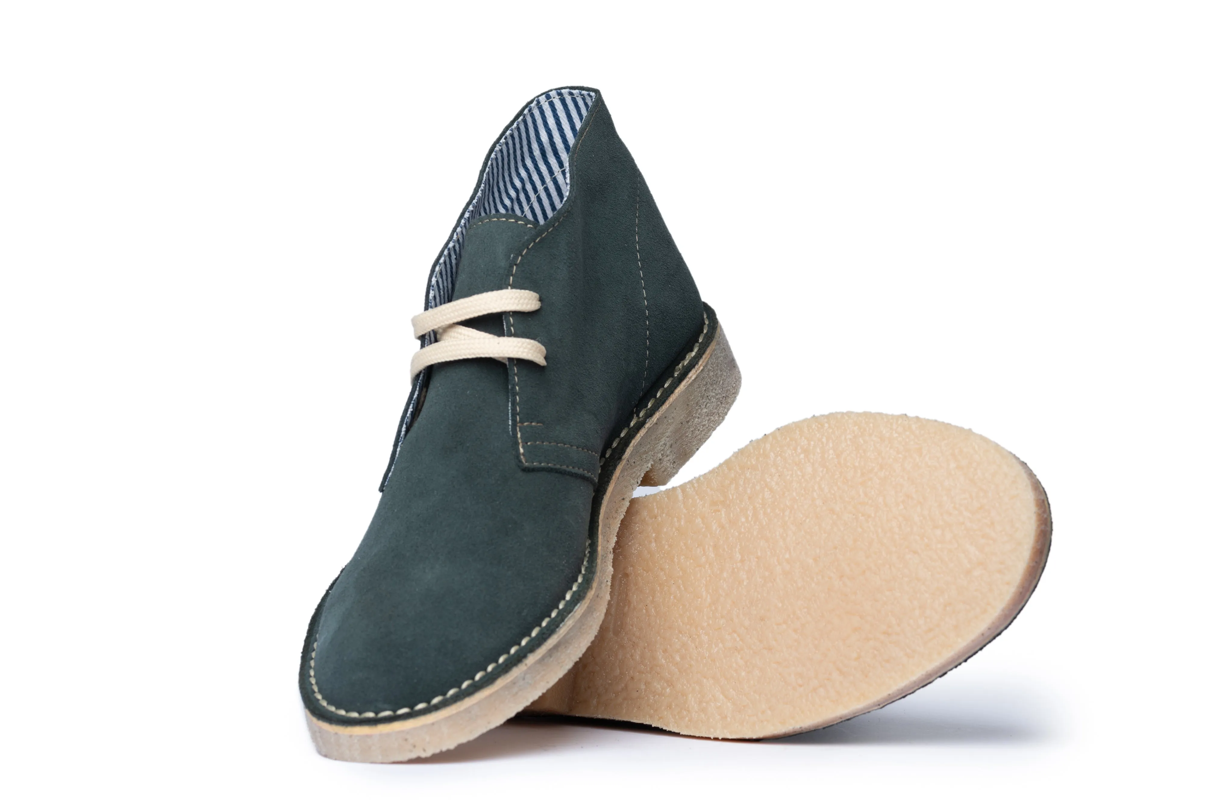 Green Suede Desert Boot