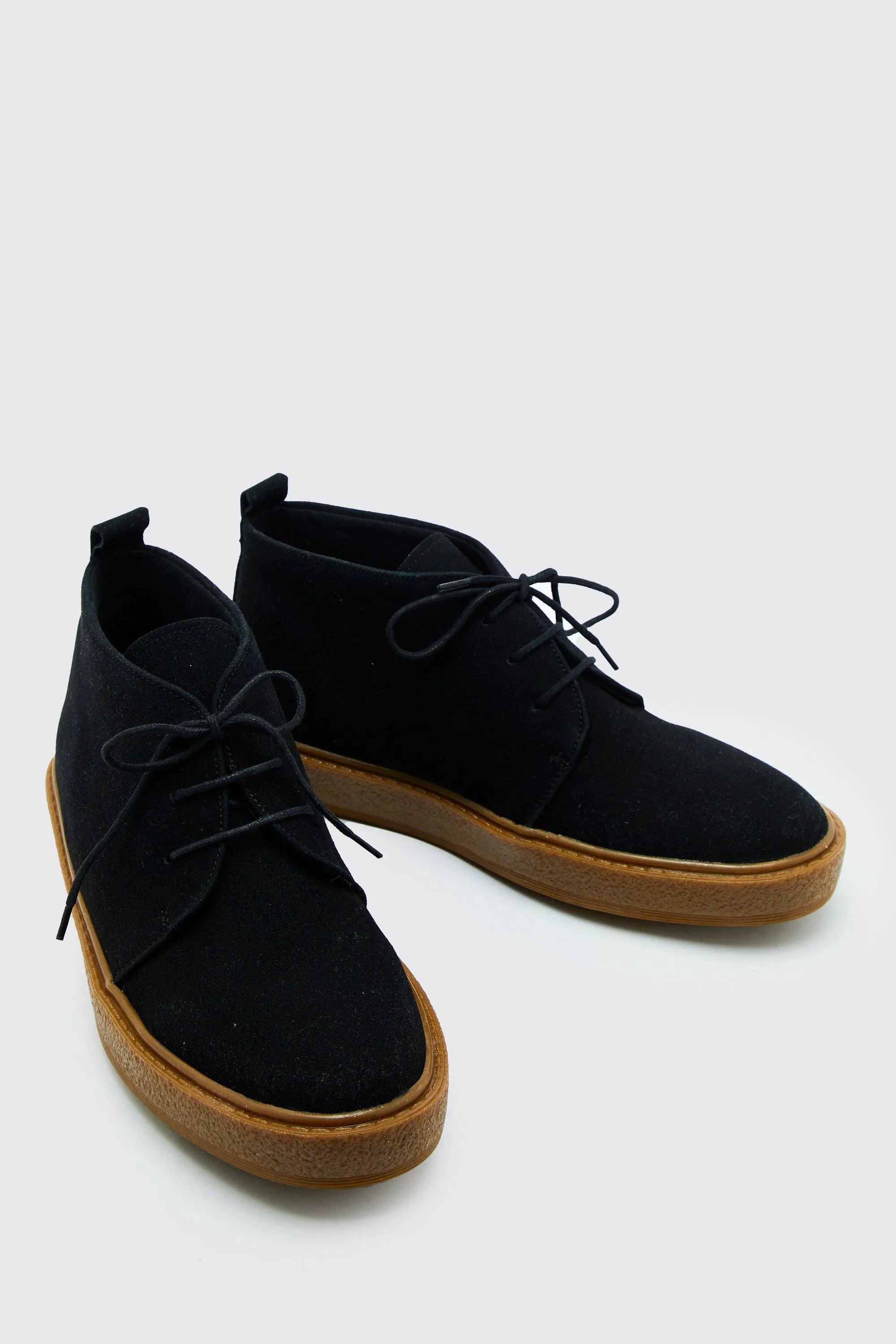 Gum Sole Desert Boot | boohooMAN UK