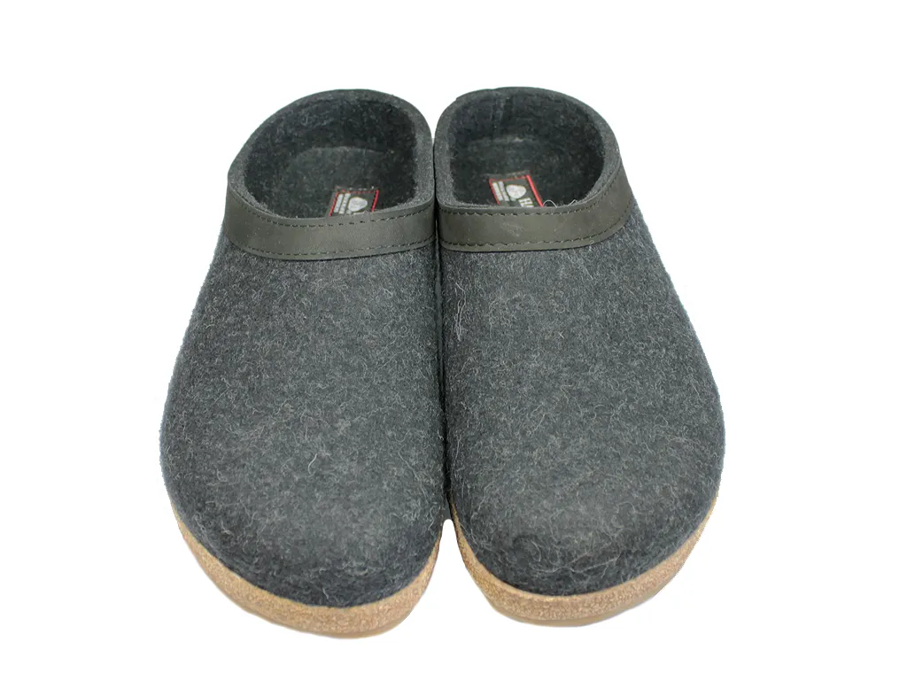 Haflinger Clogs Grizzly Torben Graphite