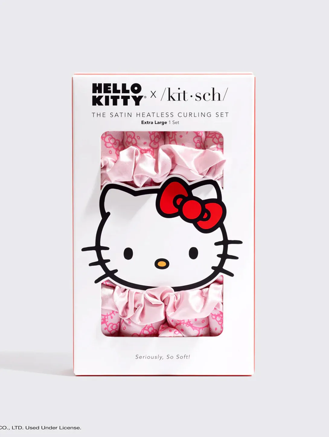 Hello Kitty XL Heatless Curling Set