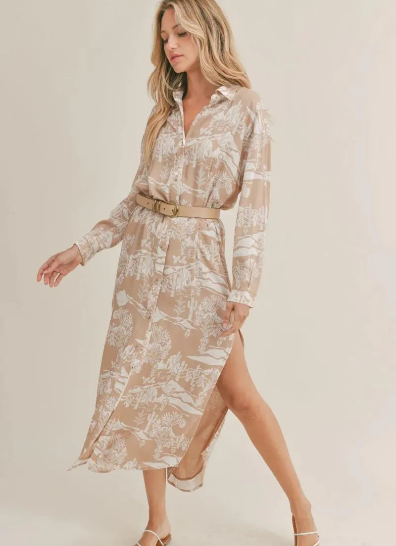 High Desert Shirt Dress