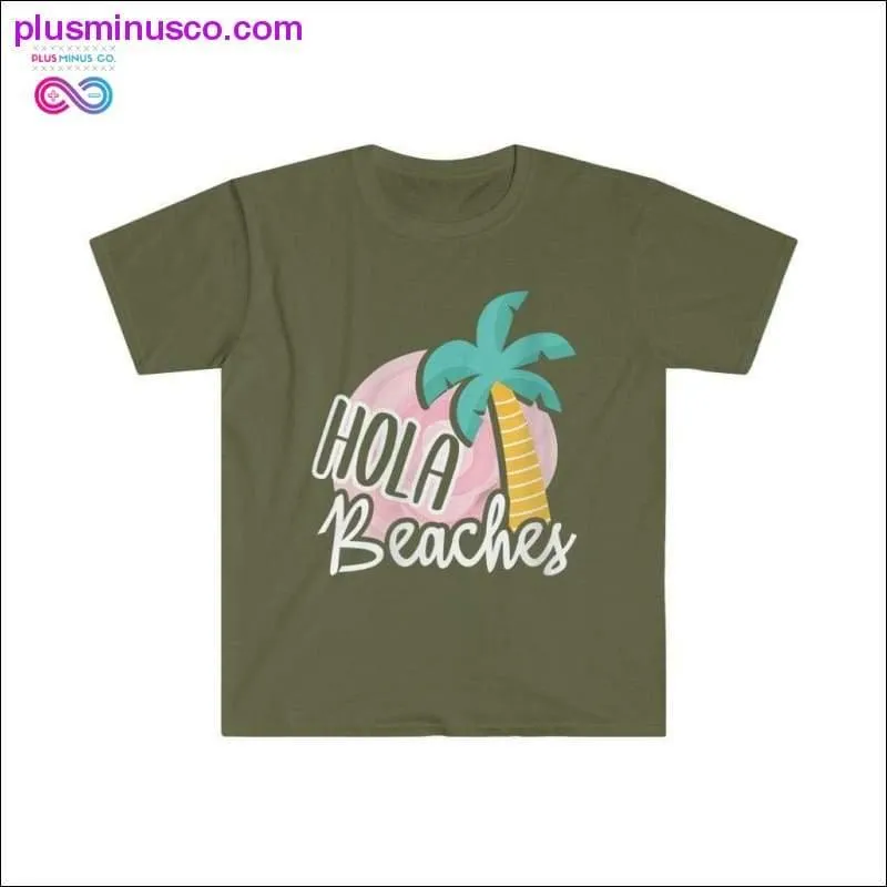 Hola Beaches Summer vacation T-shirt