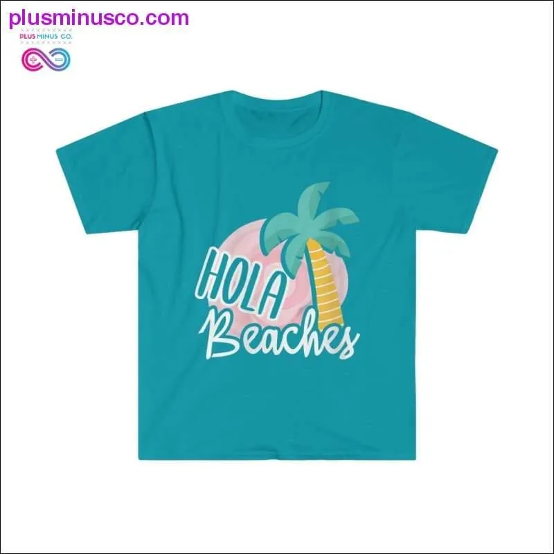 Hola Beaches Summer vacation T-shirt