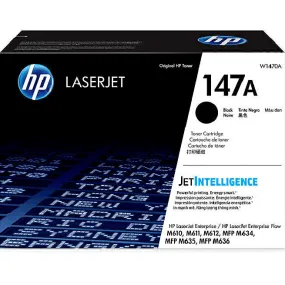 HP 147A Toner Cartridge Black LaserJet Genuine W1470A