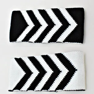 iLLASPARKZ Reversible Chevron Zigzag Acrylic Earmuff