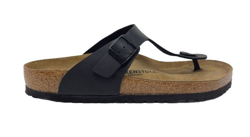 INFRADITO BIRKENSTOCK UNISEX GIZEN BLACK BIRKO FLOR 043691