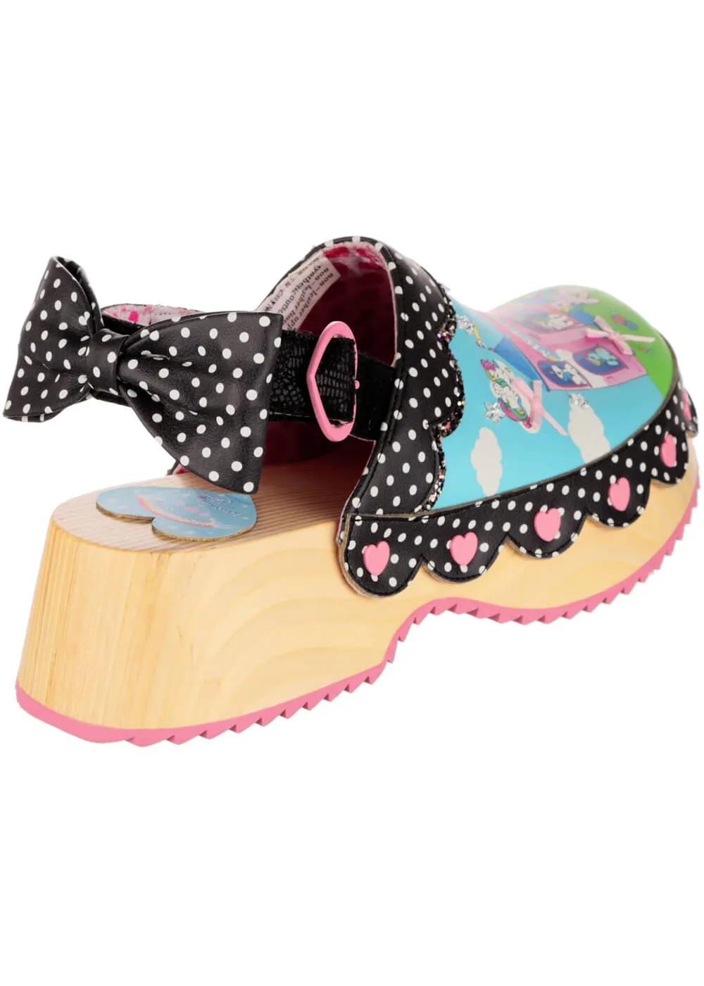 Irregular Choice x My Little Pony Pony Palace Clogs Blue