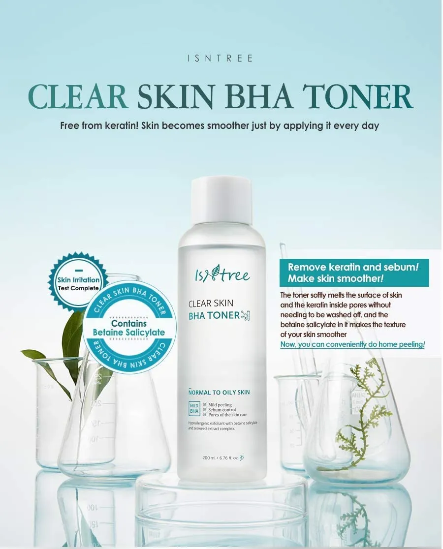 Isntree Clear Skin BHA Toner