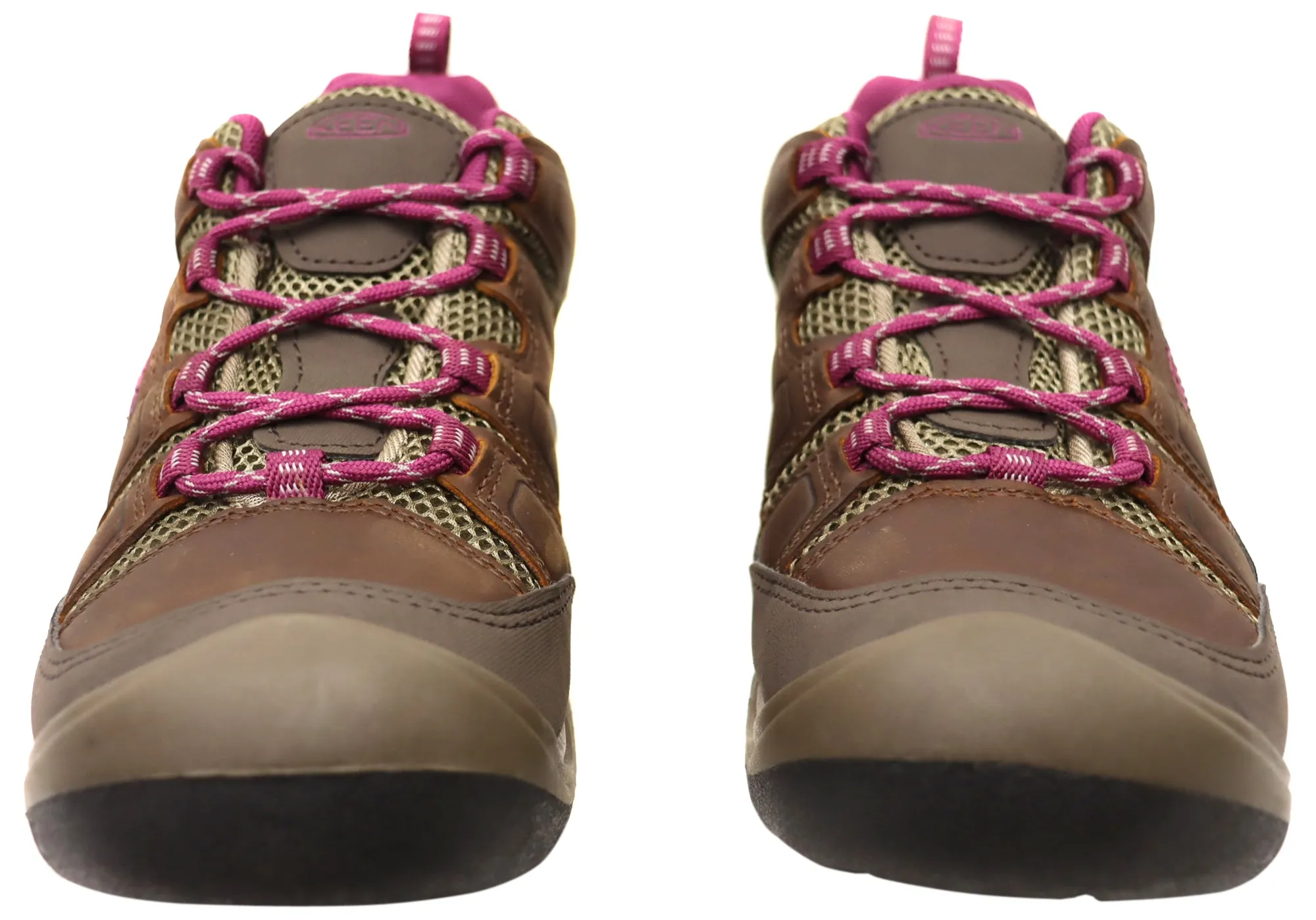 Keen Circadia Vent Womens Leather Wide Fit Hiking Shoes