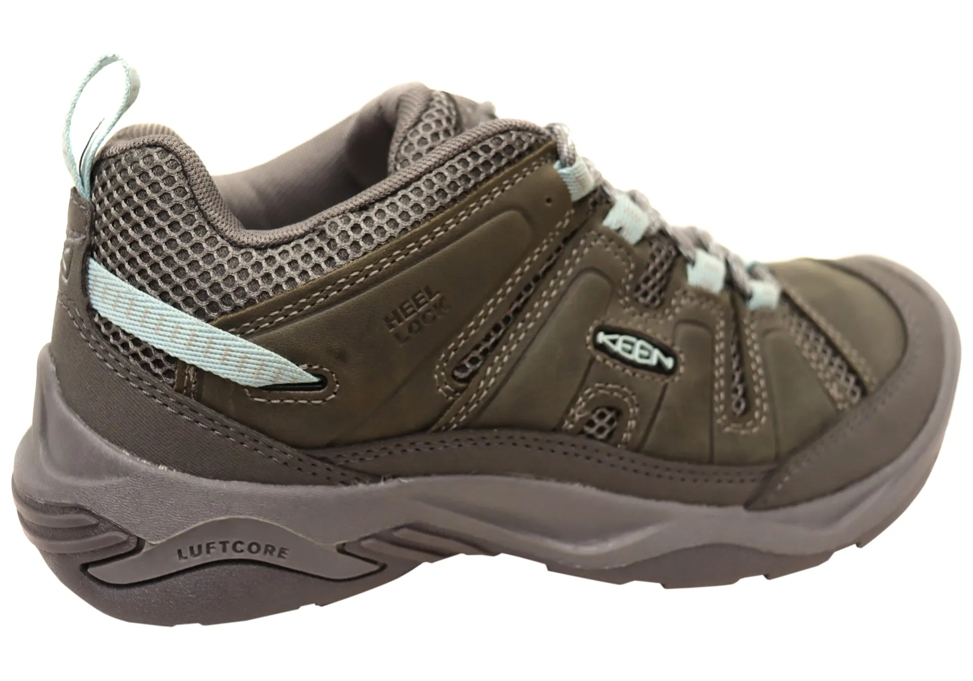 Keen Circadia Vent Womens Leather Wide Fit Hiking Shoes