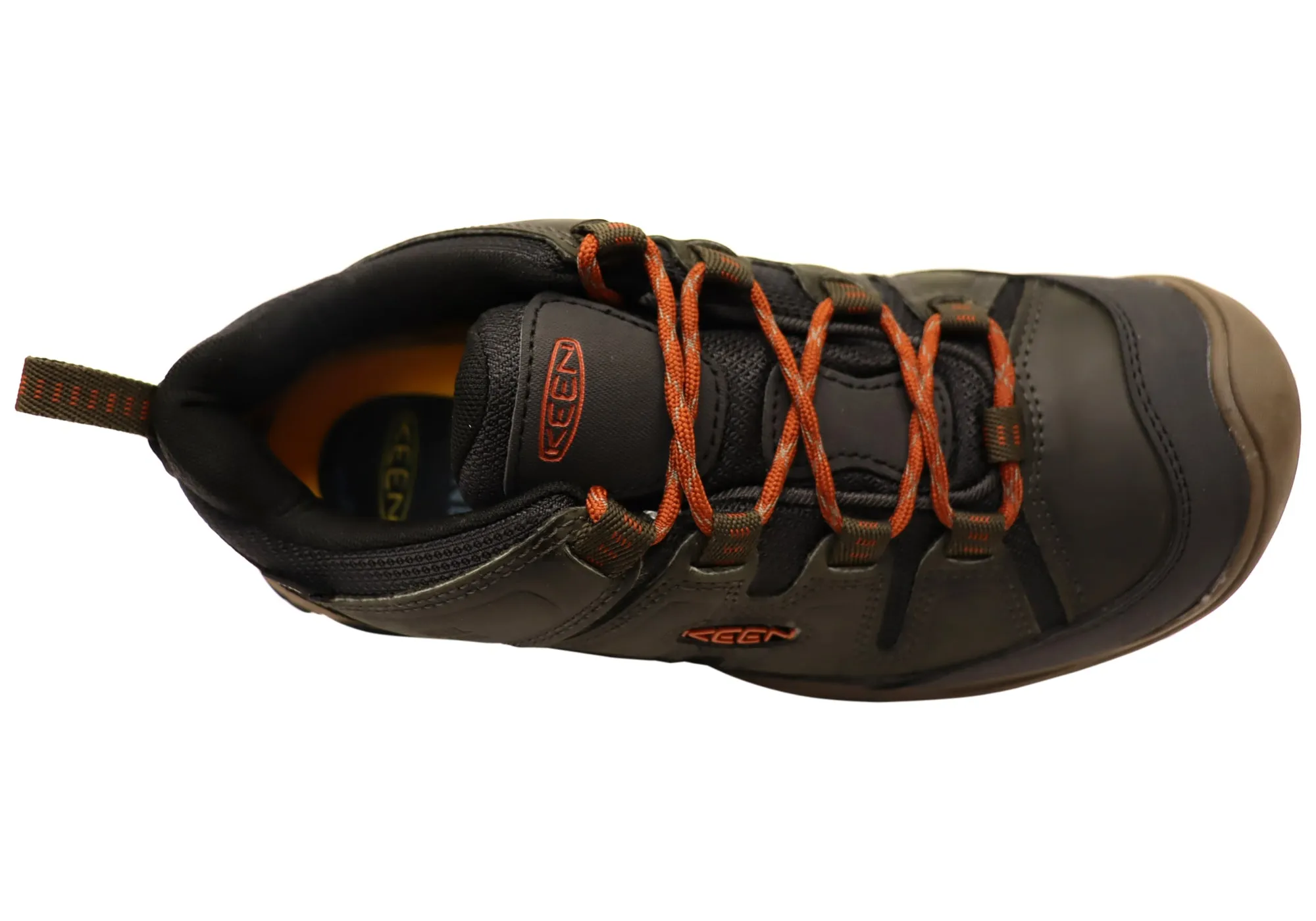 Keen Circadia Waterproof Mens Leather Wide Fit Hiking Shoes