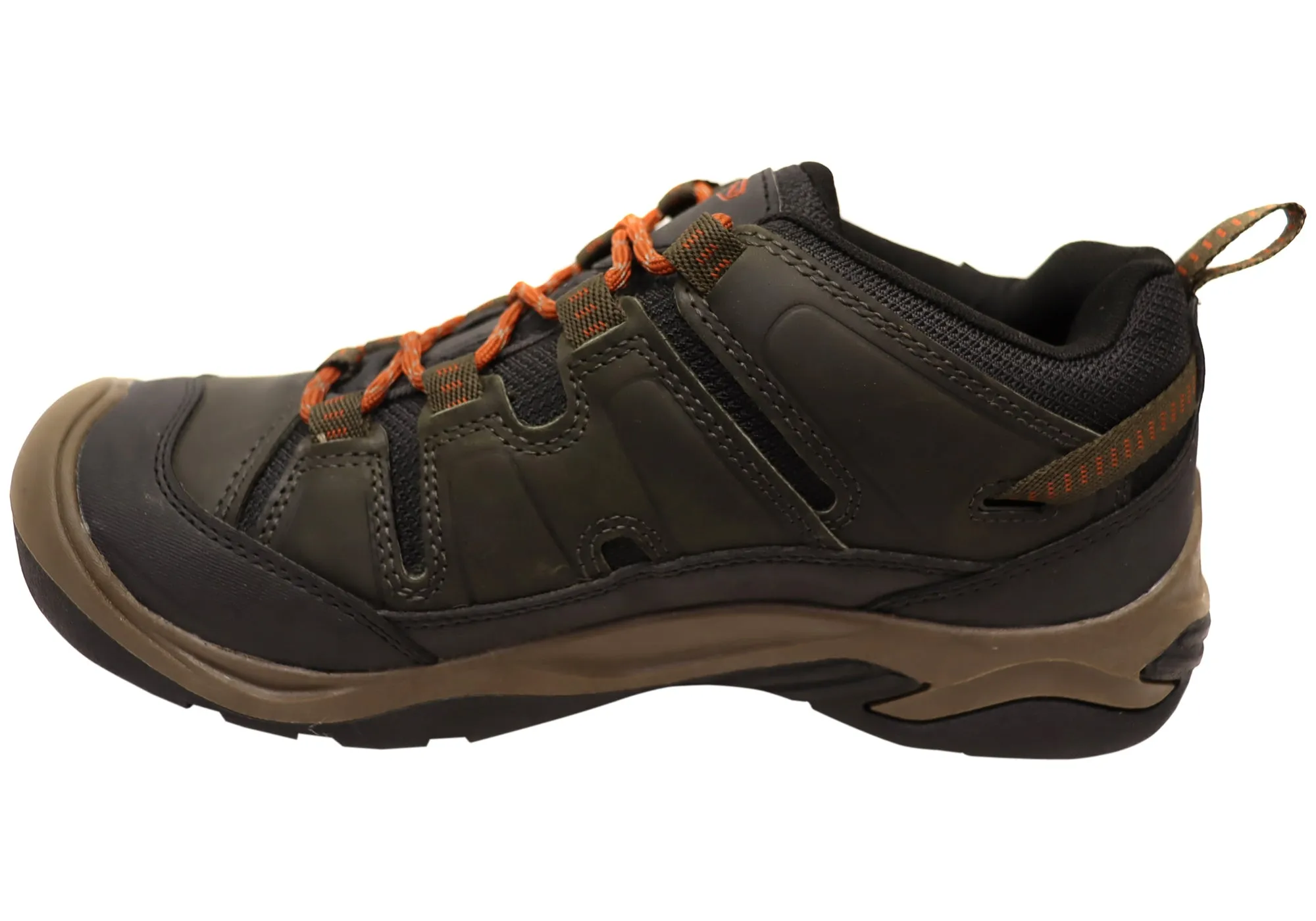 Keen Circadia Waterproof Mens Leather Wide Fit Hiking Shoes