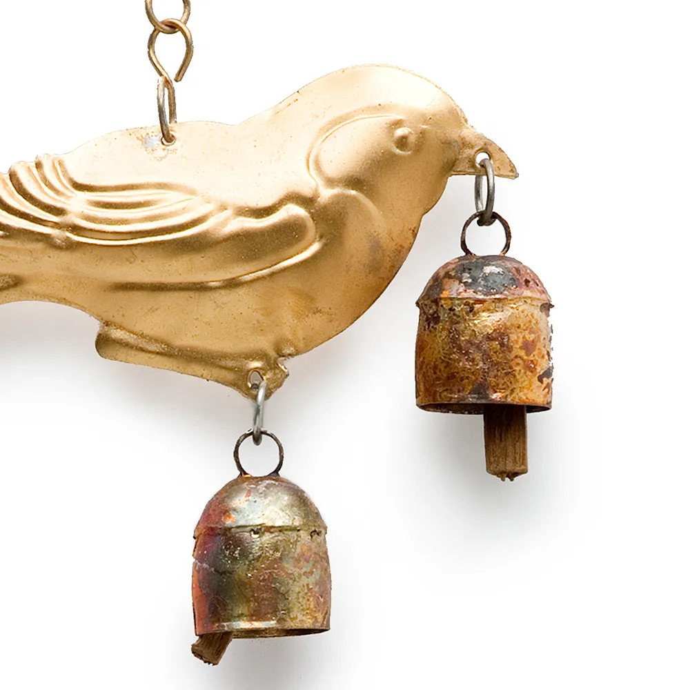 Little Sparrow Chime With Three Desert Bells