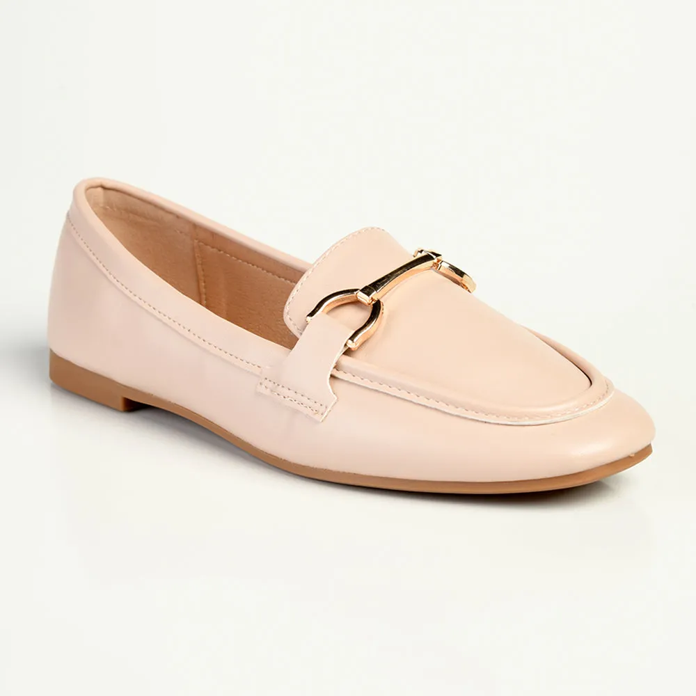 Madison Persley Slip On  Loafer - Nude