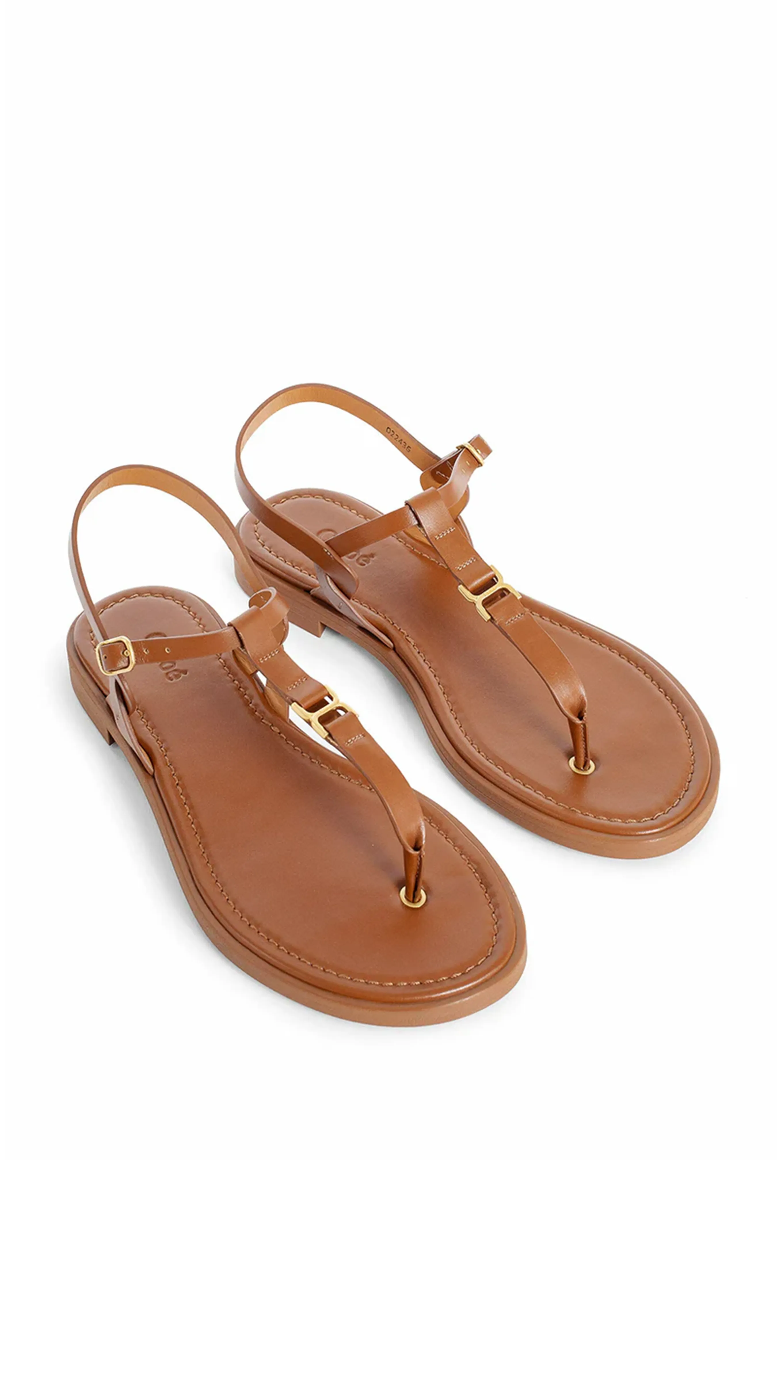 Marcie Flat Sandal - Caramelo