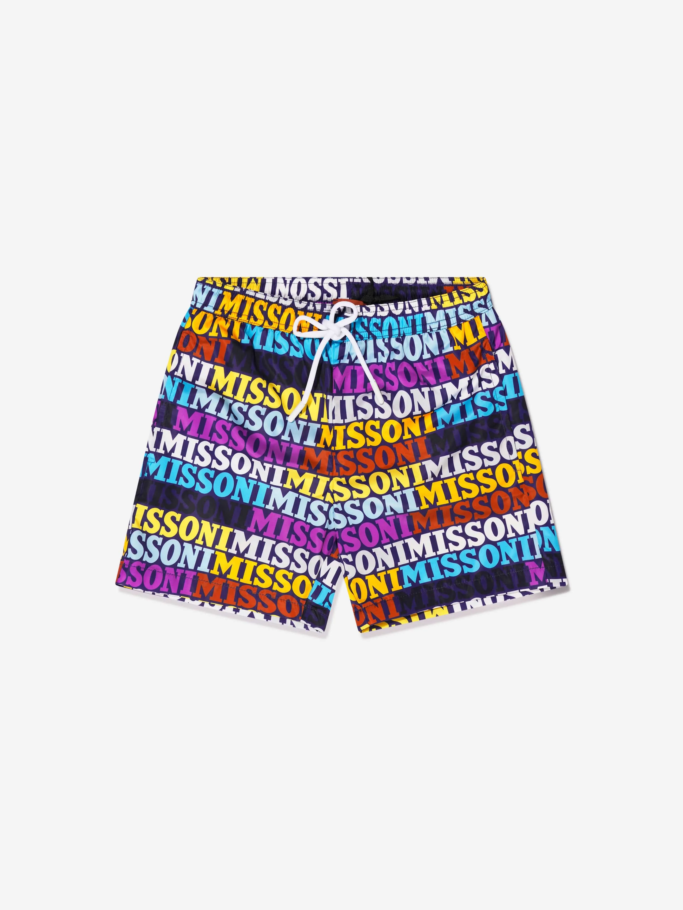 Missoni - Boys Logo Swim Shorts in Multicolour | Childsplay Clothing