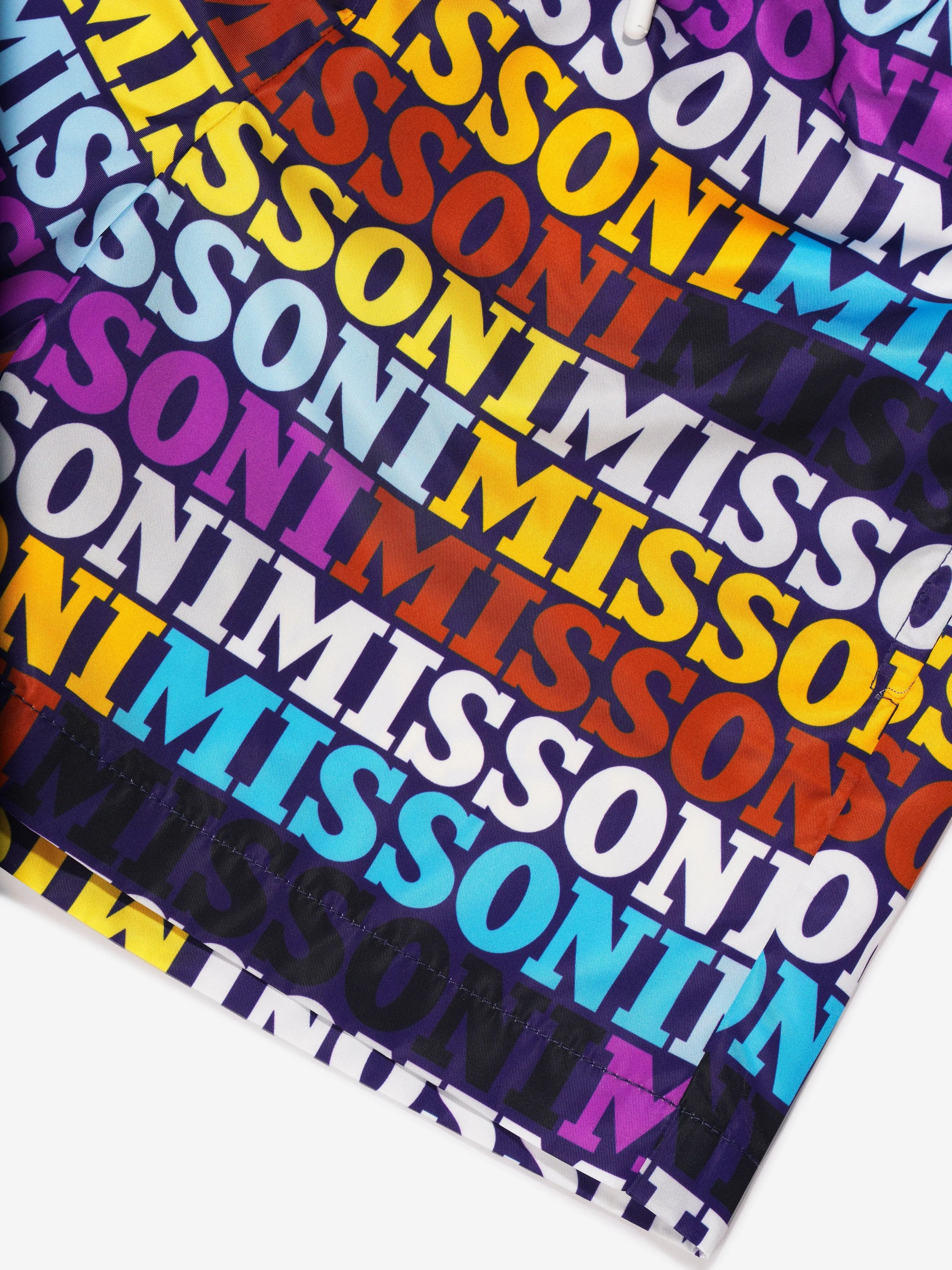 Missoni - Boys Logo Swim Shorts in Multicolour | Childsplay Clothing