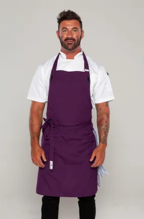 Niche Eggplant Bib Chef Apron one size