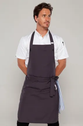 Niche Gray Wolf  bib chef apron one size