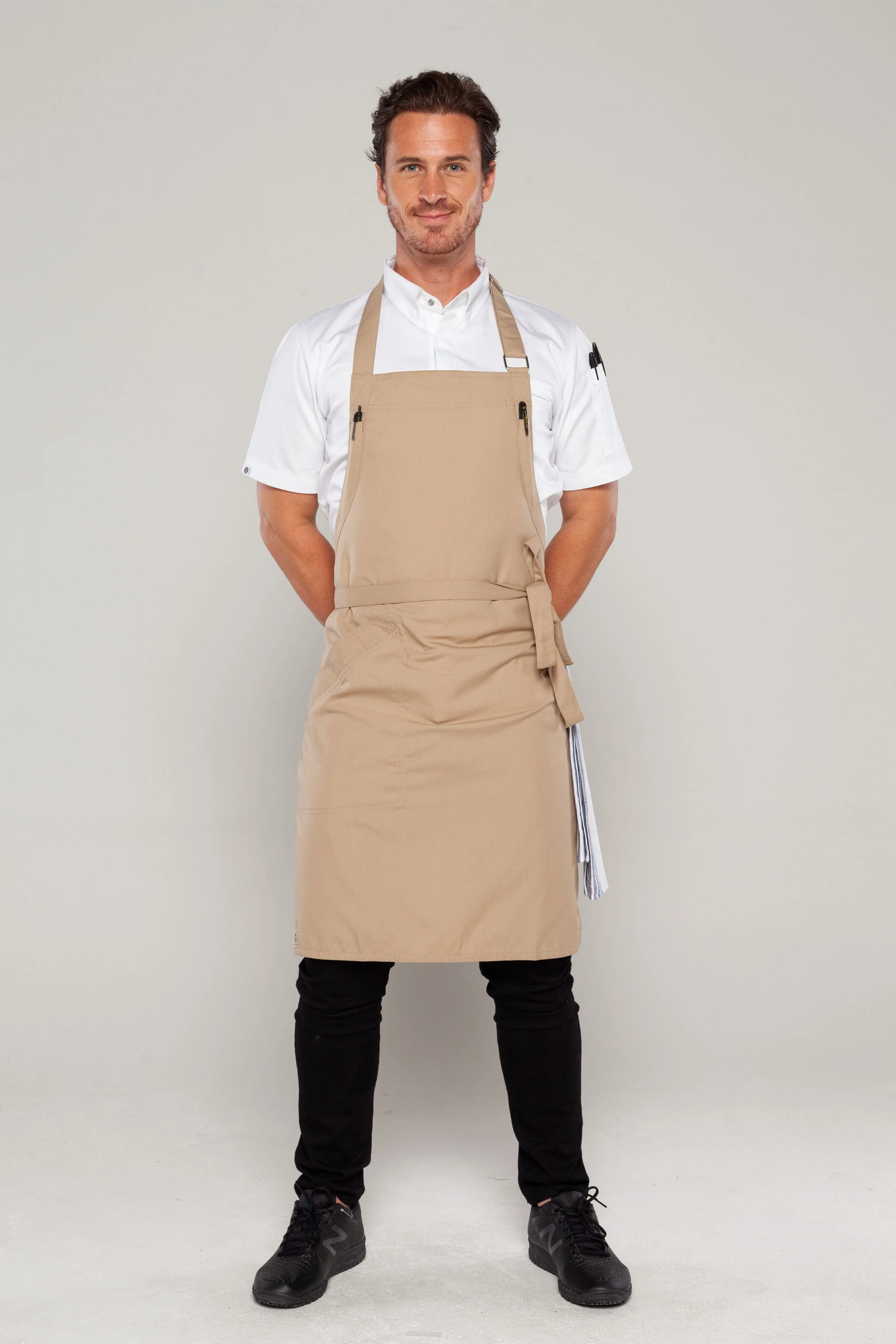 Niche Sand colour chef apron one size