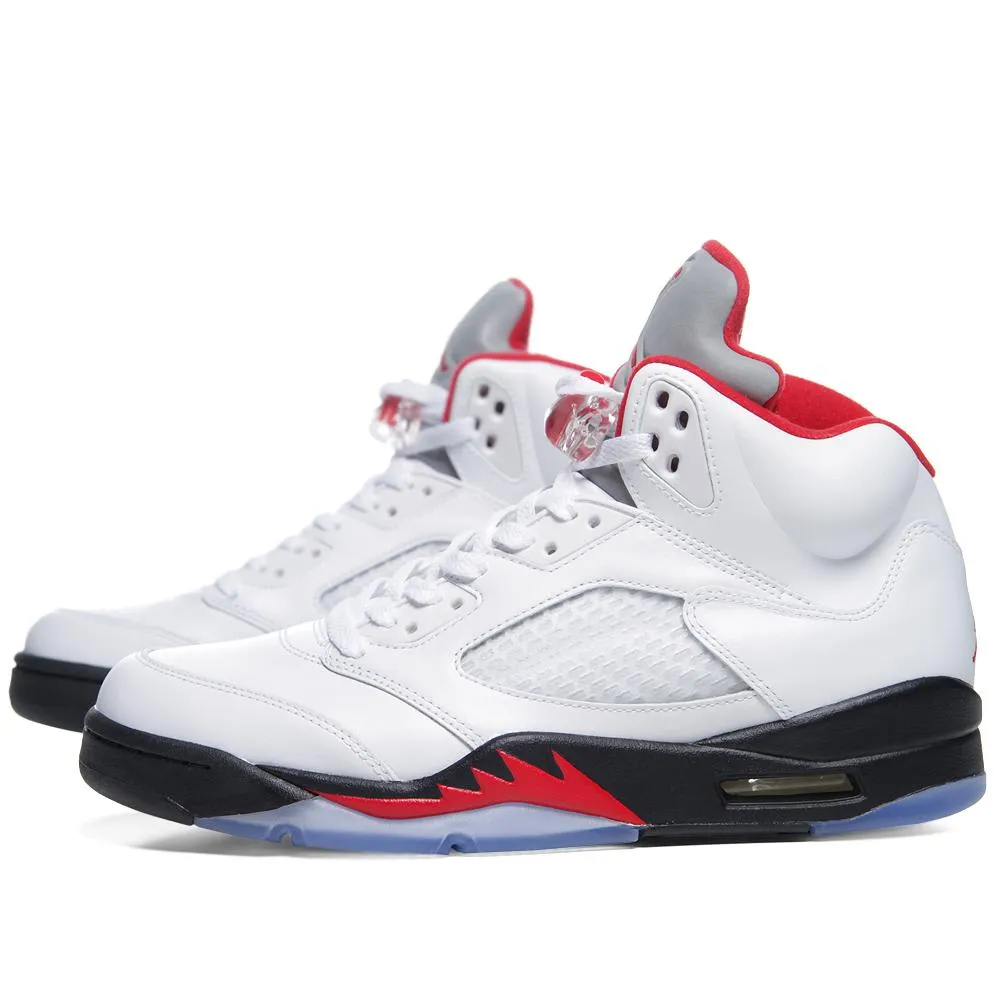 Nike Air Jordan V RetroWhite & Fire Red