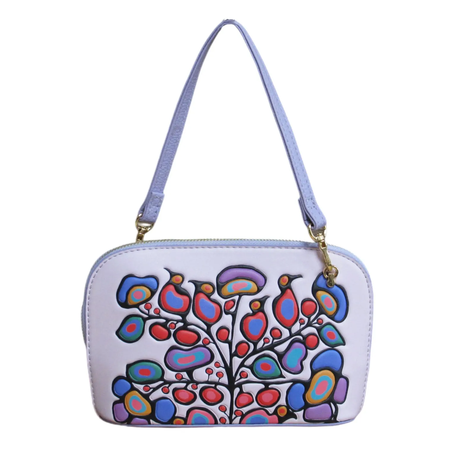 Norval Morrisseau Woodland Floral Convertible Crossbody Bag