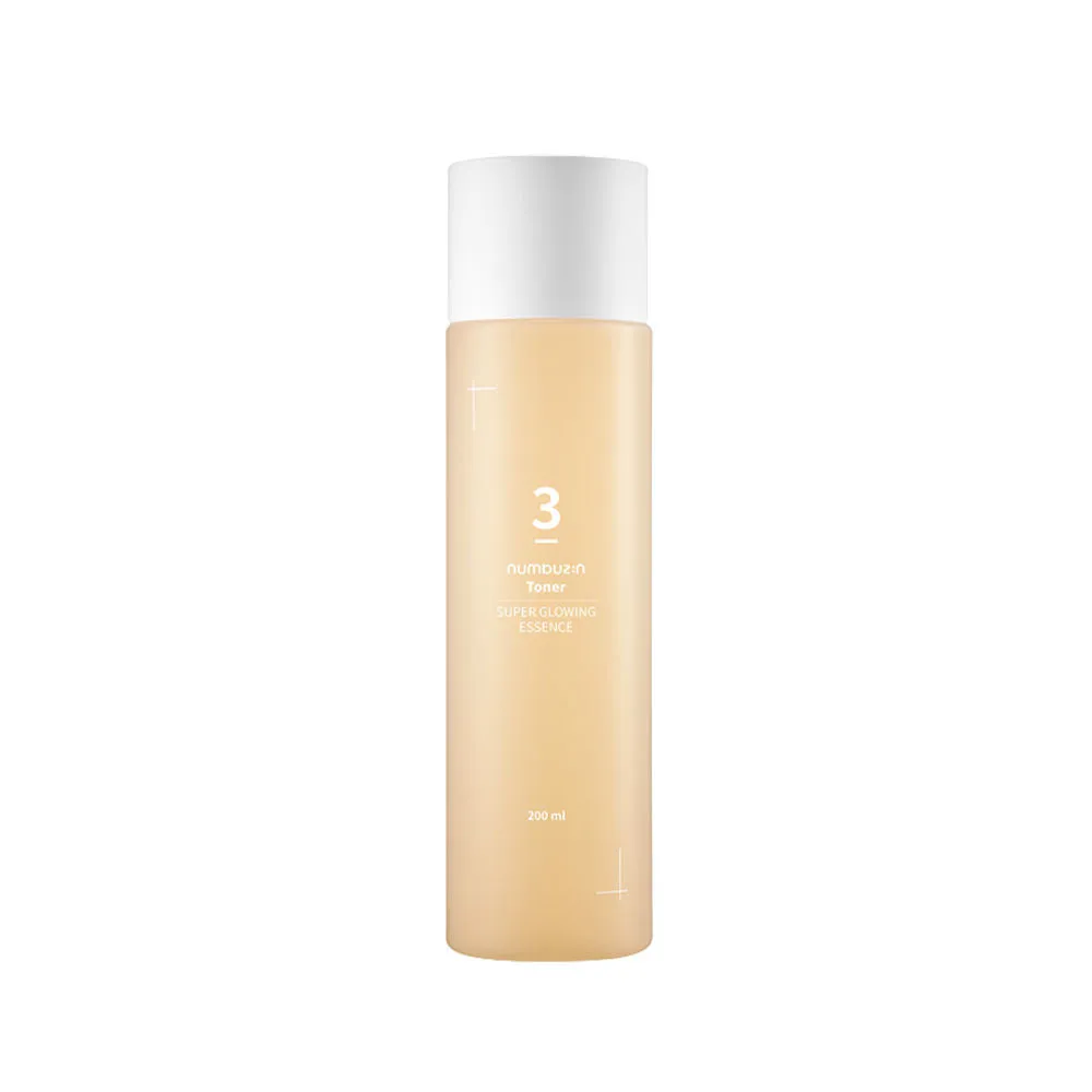 Numbuzin No.3 Super Glowing Essence Toner - 200ML